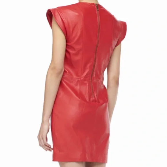 Rachel Zoe ‘Antonia’ Leather Dress - Picture 2 of 12